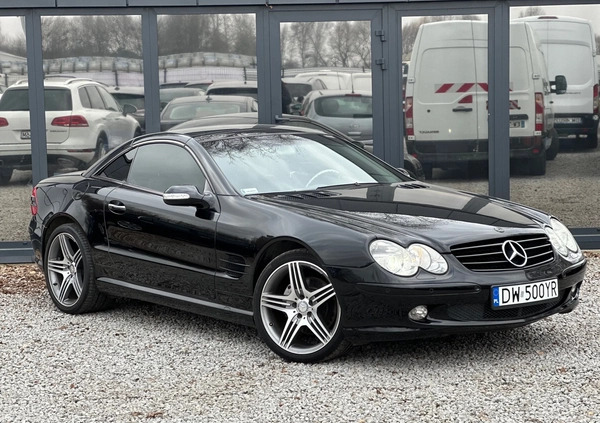 Mercedes-Benz SL cena 67500 przebieg: 174707, rok produkcji 2002 z Boguchwała małe 277